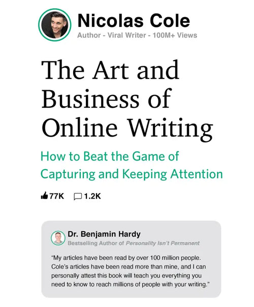 The Art & Business of Online Writing